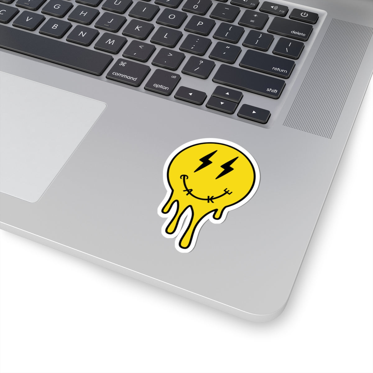 Cake Smiley Logo Sticker