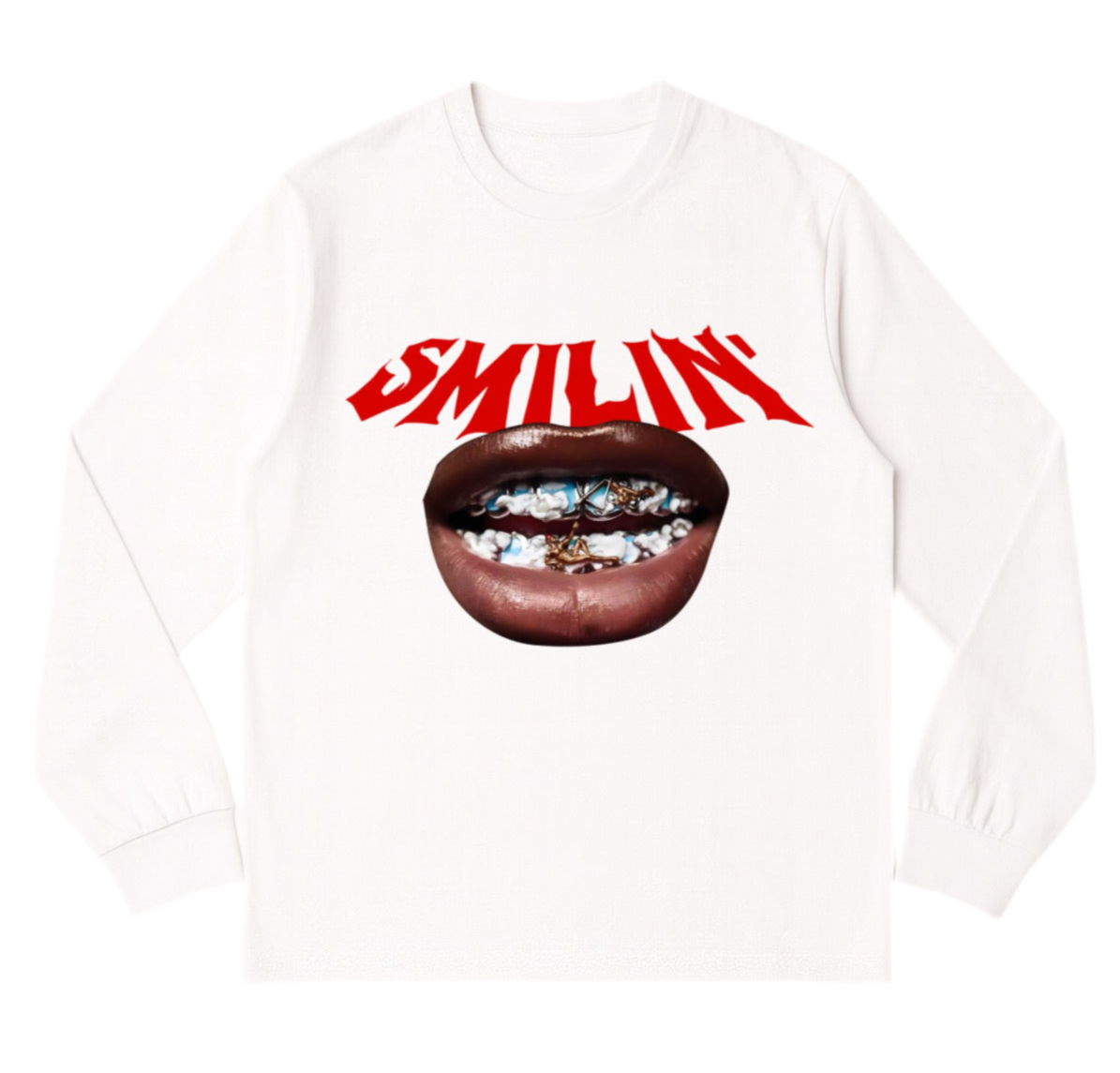 Smile Long Tee