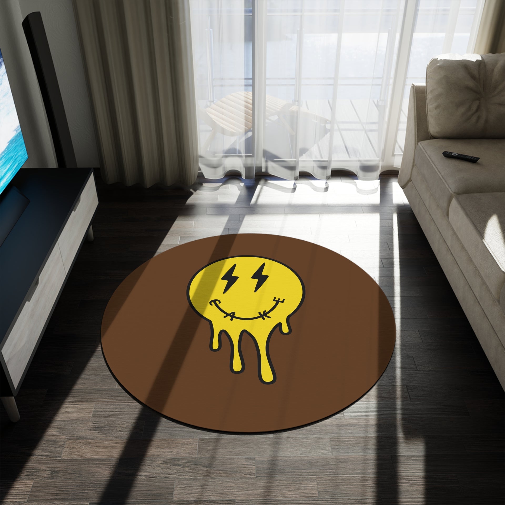 Cake Smiley Logo Rug