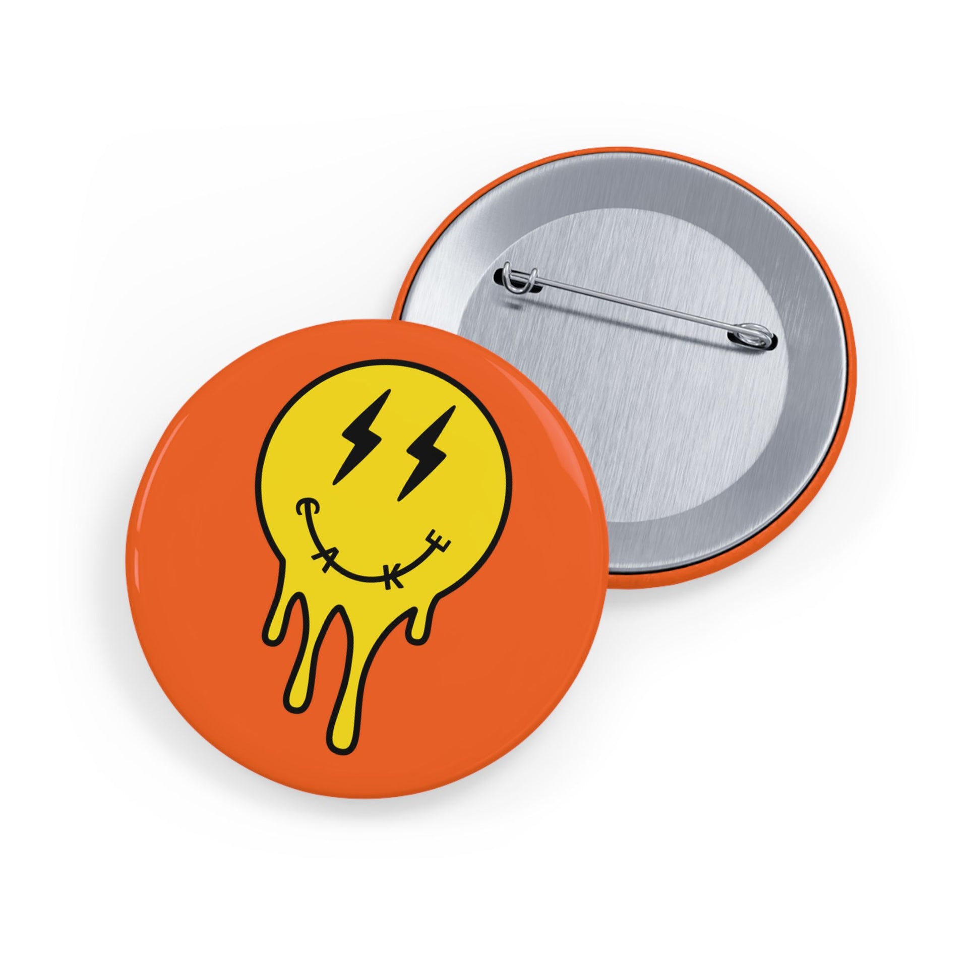 Cake Smiley Logo Pin