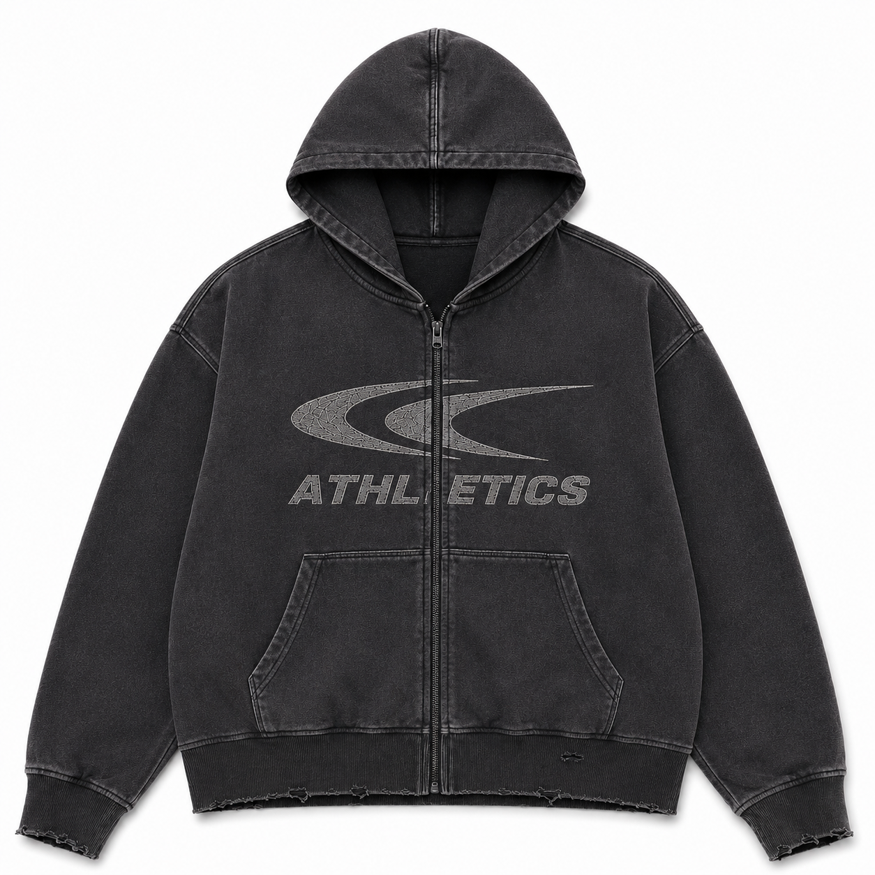 ATHLETICS ZIP HOODIE
