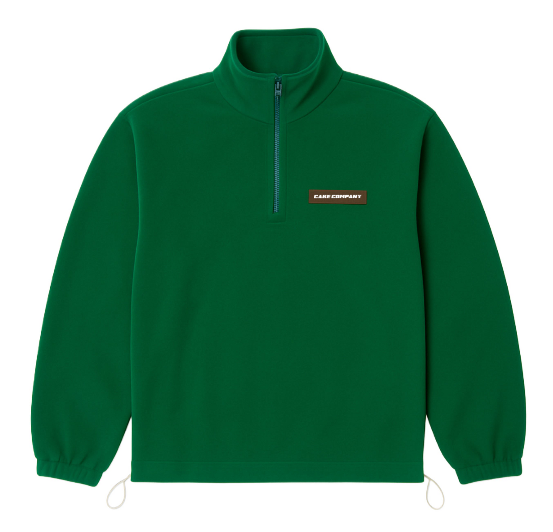 Fuzzy Quarter Zip Tracksuit Top