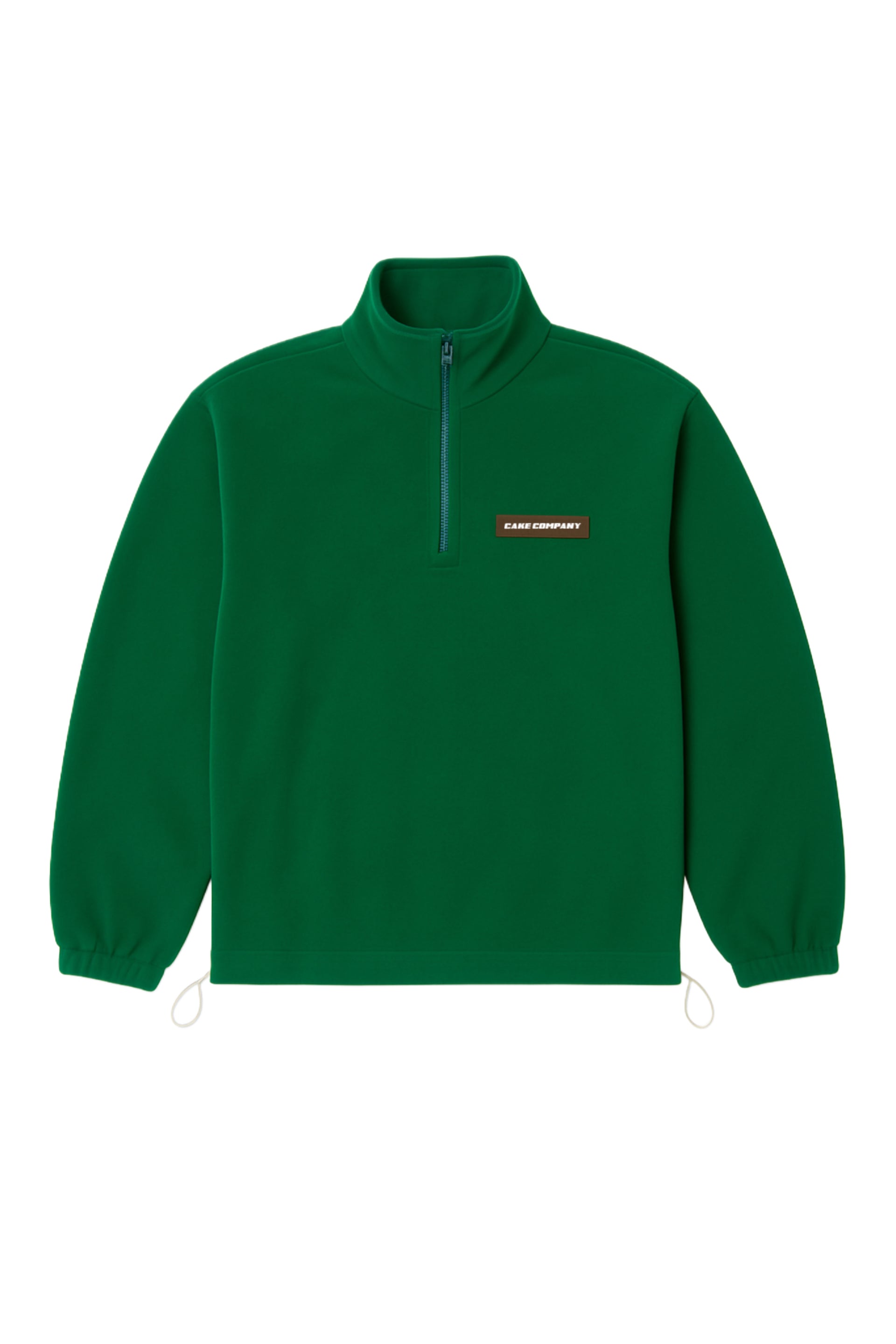 Fuzzy Quarter Zip Tracksuit Top